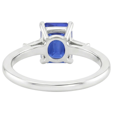 Afbeelding in Gallery-weergave laden, echte diamant 3.50karaat ring close-up detail