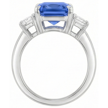 Afbeelding in Gallery-weergave laden, echte diamant 4karaat ring op wit