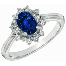 Afbeelding in Gallery-weergave laden, echte round diamant 3karaat ring vooraanzicht
