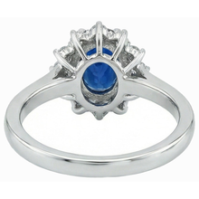 Afbeelding in Gallery-weergave laden, echte round diamant 3karaat ring profielweergave