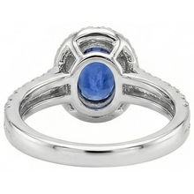 Afbeelding in Gallery-weergave laden, echte round diamant 3karaat ring bovenaanzicht