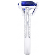 Afbeelding in Gallery-weergave laden, echte heart diamant 3karaat ring profielweergave