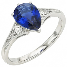 Afbeelding in Gallery-weergave laden, echte round diamant 3.25karaat ring vooraanzicht