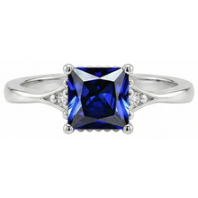 Afbeelding in Gallery-weergave laden, echte round diamant 3.75karaat ring close-up detail