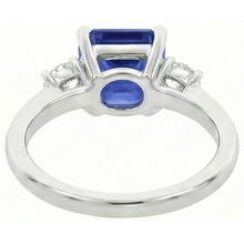 Afbeelding in Gallery-weergave laden, Natuurlijke Saffier Ring 4.50ct - Witgoud 14K