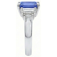 Afbeelding in Gallery-weergave laden, echte diamant 2karaat ring bovenaanzicht