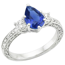 Afbeelding in Gallery-weergave laden, echte round diamant 3.50karaat ring zijaanzicht