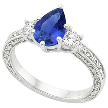 Afbeelding in Gallery-weergave laden, echte round diamant 3.50karaat ring close-up detail