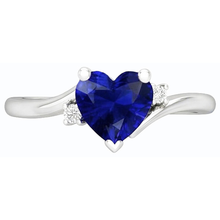 Afbeelding in Gallery-weergave laden, echte round diamant 1.75karaat ring zijaanzicht