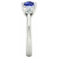 Afbeelding in Gallery-weergave laden, echte round diamant 5karaat ring bovenaanzicht