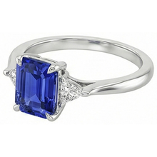 Afbeelding in Gallery-weergave laden, echte diamant 3.50karaat ring close-up detail
