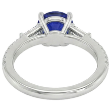 Afbeelding in Gallery-weergave laden, Natuurlijke Saffier Ring 5ct - Witgoud 14K