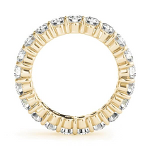 Afbeelding in Gallery-weergave laden, Eternity Band 14 Karaat Geelgoud met Briljant – vooraanzicht