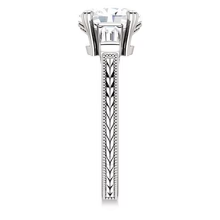 Afbeelding in Gallery-weergave laden, 3 Stenen Echt Diamanten Ring 2 Karaat Vintage Stijl Vrouwen Sieraden Nieuw