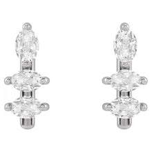 Afbeelding in Gallery-weergave laden, Diamant Oorhangers 1,50 karaat 14 Karaat Witgoud – hoofdaanzicht