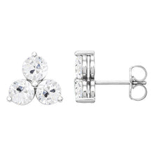 Afbeelding in Gallery-weergave laden, Antiek Cushion Diamant ring in 14K Witgoud – hoofdaanzicht