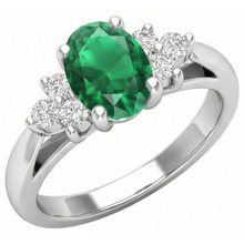 Afbeelding in Gallery-weergave laden, echte round diamant 3.10karaat ring bovenaanzicht