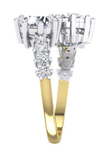 Afbeelding in Gallery-weergave laden, 3,30 Karaat Ronde Geslepen Diamanten Ring In 14 Karaat Witgoud