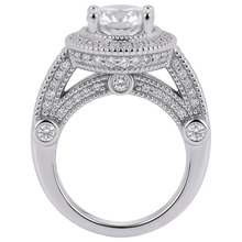 Afbeelding in Gallery-weergave laden, 3,50 Karaat Diamanten Verlovingsring Luxe Antiek Wit Goud 14K