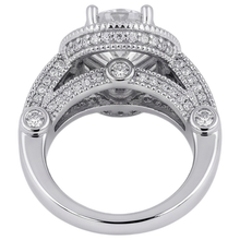 Afbeelding in Gallery-weergave laden, 3,50 Karaat Diamanten Verlovingsring Luxe Antiek Wit Goud 14K
