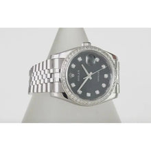 Afbeelding in Gallery-weergave laden, diamanten wijzerplaat rand Datumjust Rolex