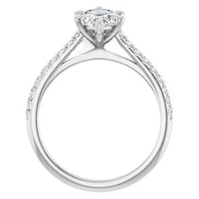 Afbeelding in Gallery-weergave laden, 3 Ct Marquise En Ronde Prachtige Echt Diamanten Verlovingsring