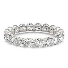 Afbeelding in Gallery-weergave laden, Luxe Eternity Band 3 karaat – zijaanzicht