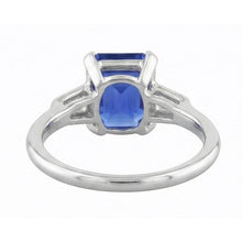 Afbeelding in Gallery-weergave laden, echte emerald smaragd 3karaat ring met diamantaccenten