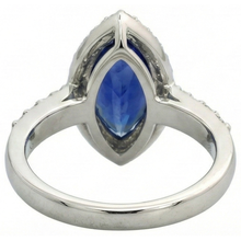 Afbeelding in Gallery-weergave laden, 4 Karaat Saffier Ring