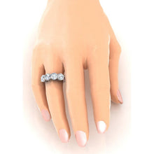 Afbeelding in Gallery-weergave laden, 4 Stenen Ronde Natuurlijk Diamant Ring