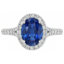 Afbeelding in Gallery-weergave laden, echte round diamant 2.75karaat ring zijaanzicht