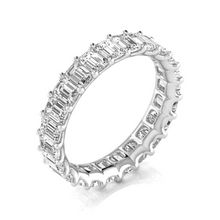 Afbeelding in Gallery-weergave laden, Fijne Diamant Eternity Band – hoofdaanzicht