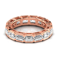 Afbeelding in Gallery-weergave laden, Briljant Eternity Band 0,33-karaat 14 Karaat Rosé Goud – vooraanzicht