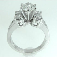 Afbeelding in Gallery-weergave laden, 4,01 ct. Witgouden diamanten ring verlovingsring - harrychadent.nl