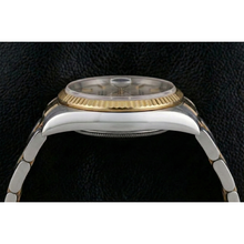Afbeelding in Gallery-weergave laden, snel ingesteld Rolex-horloge oesterband Geen gaten Datumjust Rolex tweekleurige snel ingesteld