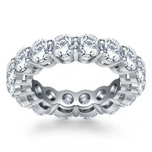 Afbeelding in Gallery-weergave laden, 4,80 Karaat Ronde Echt Diamanten Trouwring Ring Witgouden Sieraden