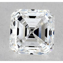 Afbeelding in Gallery-weergave laden, 5 karaat Asscher diamant los F VVS2 Zeer goede slijping