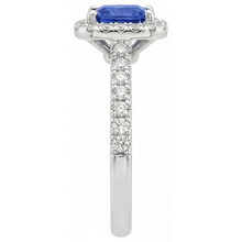 Afbeelding in Gallery-weergave laden, echte princess tanzaniet 5.30karaat ring profielweergave
