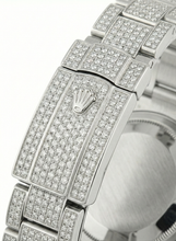 Afbeelding in Gallery-weergave laden, Rolex Datejust Dameshorloge Volledig Diamanten Armband 12 Karaat