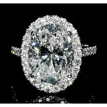 Afbeelding in Gallery-weergave laden, 6 Karaat Echt Diamanten Ring