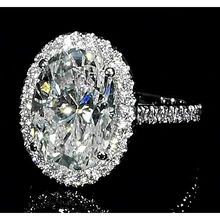 Afbeelding in Gallery-weergave laden, 6 Karaat Echt Diamanten Ring
