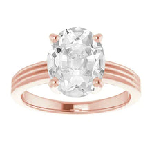 Afbeelding in Gallery-weergave laden, 6 Karaat Oude Mijnwerkers Echt Diamanten Ring