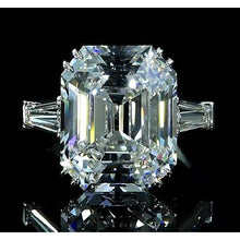 Afbeelding in Gallery-weergave laden, 6 Karaat Smaragd Echt Diamanten Ring