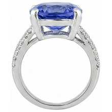 Afbeelding in Gallery-weergave laden, 7 Karaat Natuurlijke Saffier Edelsteen Ring