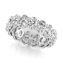 Afbeelding in Gallery-weergave laden, Verblindend Diamant Eternity Band 7,5 karaat – zijaanzicht