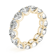 Afbeelding in Gallery-weergave laden, Fijne Diamant Eternity Band – vooraanzicht