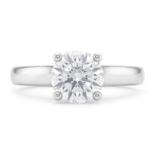 Afbeelding in Gallery-weergave laden, 8 Karaat Klassieke Sandwich Natuurlijke uit de aarde gewonnen Diamanten Eternity Ring Witgoud 14K
