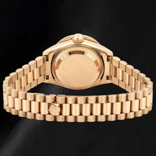 Afbeelding in Gallery-weergave laden, Rolex Datejust 69178 Champagne Wijzerplaat 26mm President Band Geelgoud Horloge 18k