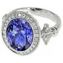 Afbeelding in Gallery-weergave laden, echte round diamant 9karaat ring zijaanzicht