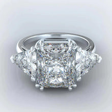 Afbeelding in Gallery-weergave laden, 9 Karaat Stralende Echt Diamanten Ring